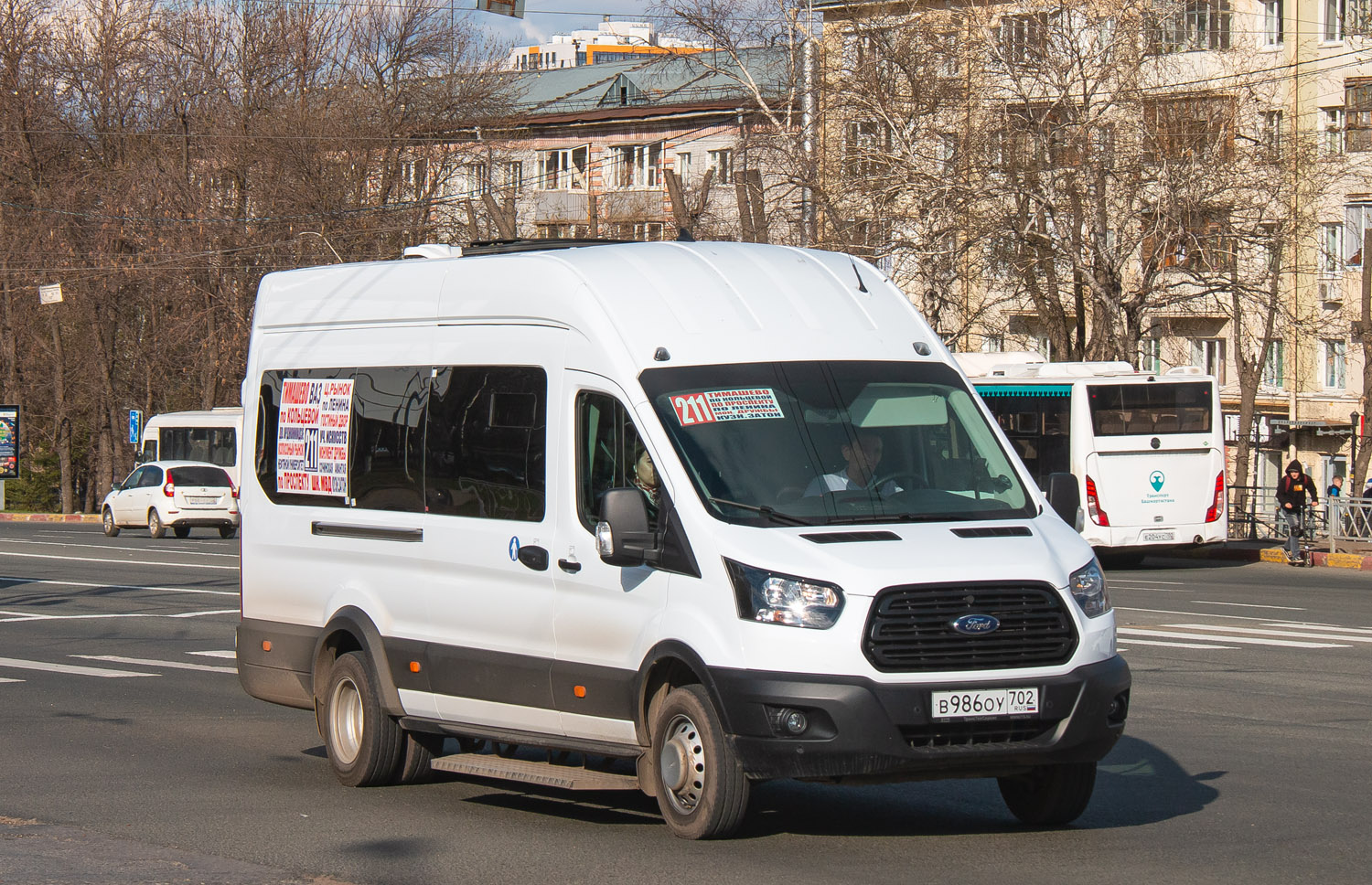 Башкортостан, Автодом-2857 (Ford Transit) № В 986 ОУ 702