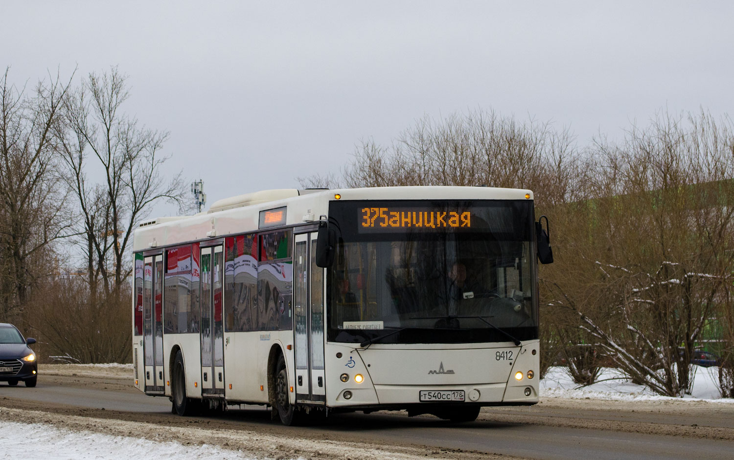 Санкт-Петербург, МАЗ-203.085 № 8412