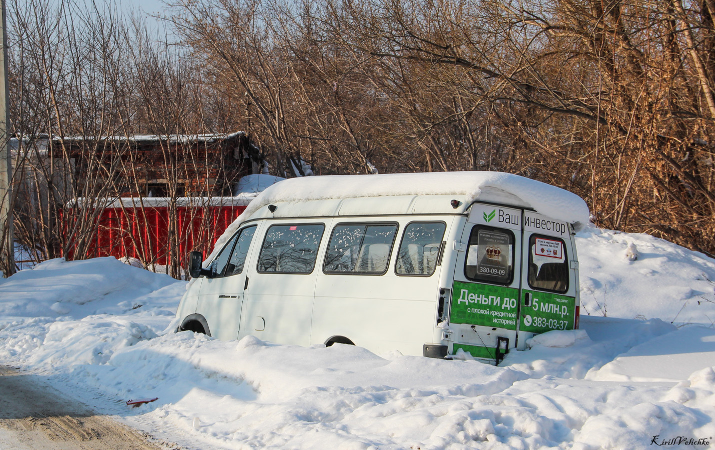 Новосибирская область — Автобусы без номеров