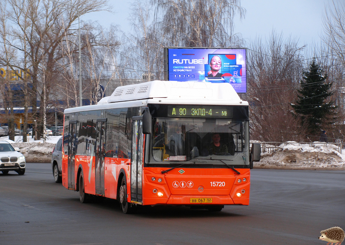 Нижегородская область, ЛиАЗ-5292.67 (CNG) № 15720