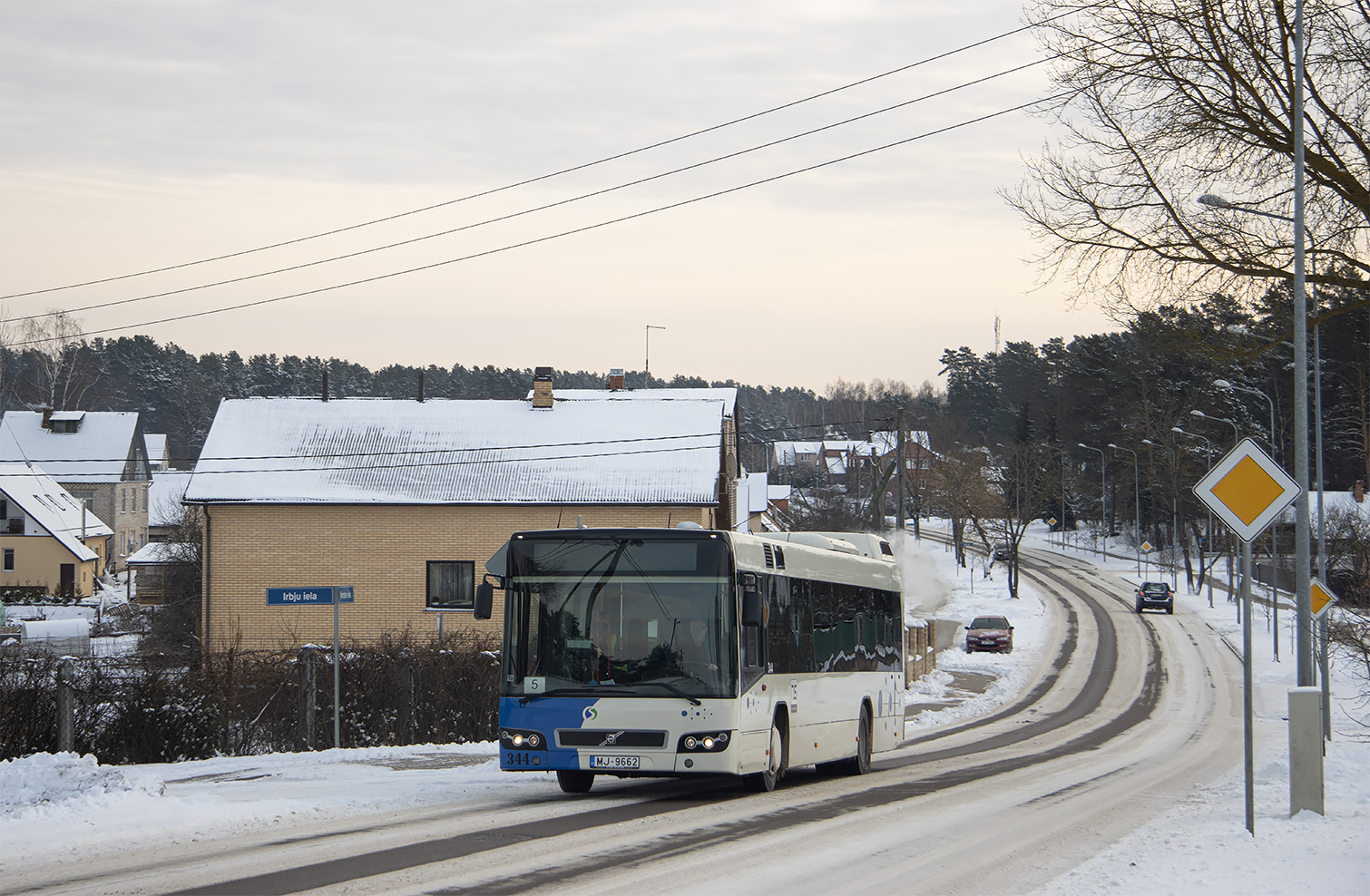 Латвия, Volvo 7700 № 344