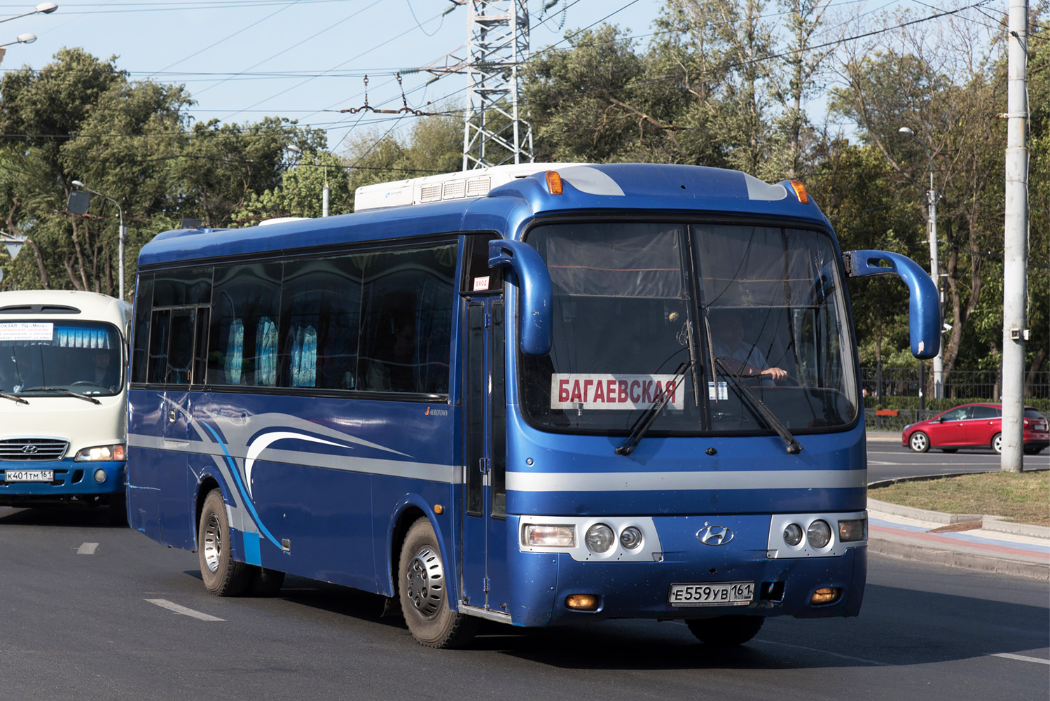 Ростовская область, Hyundai AeroTown № Е 559 УВ 161