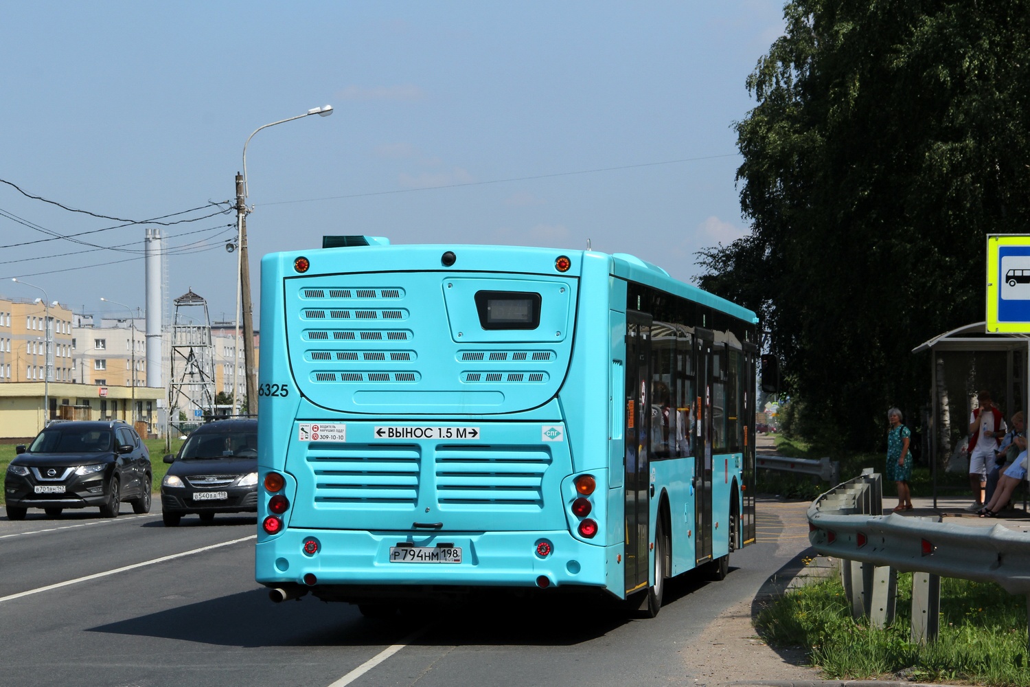 Санкт-Петербург, Volgabus-5270.G4 (LNG) № 6325