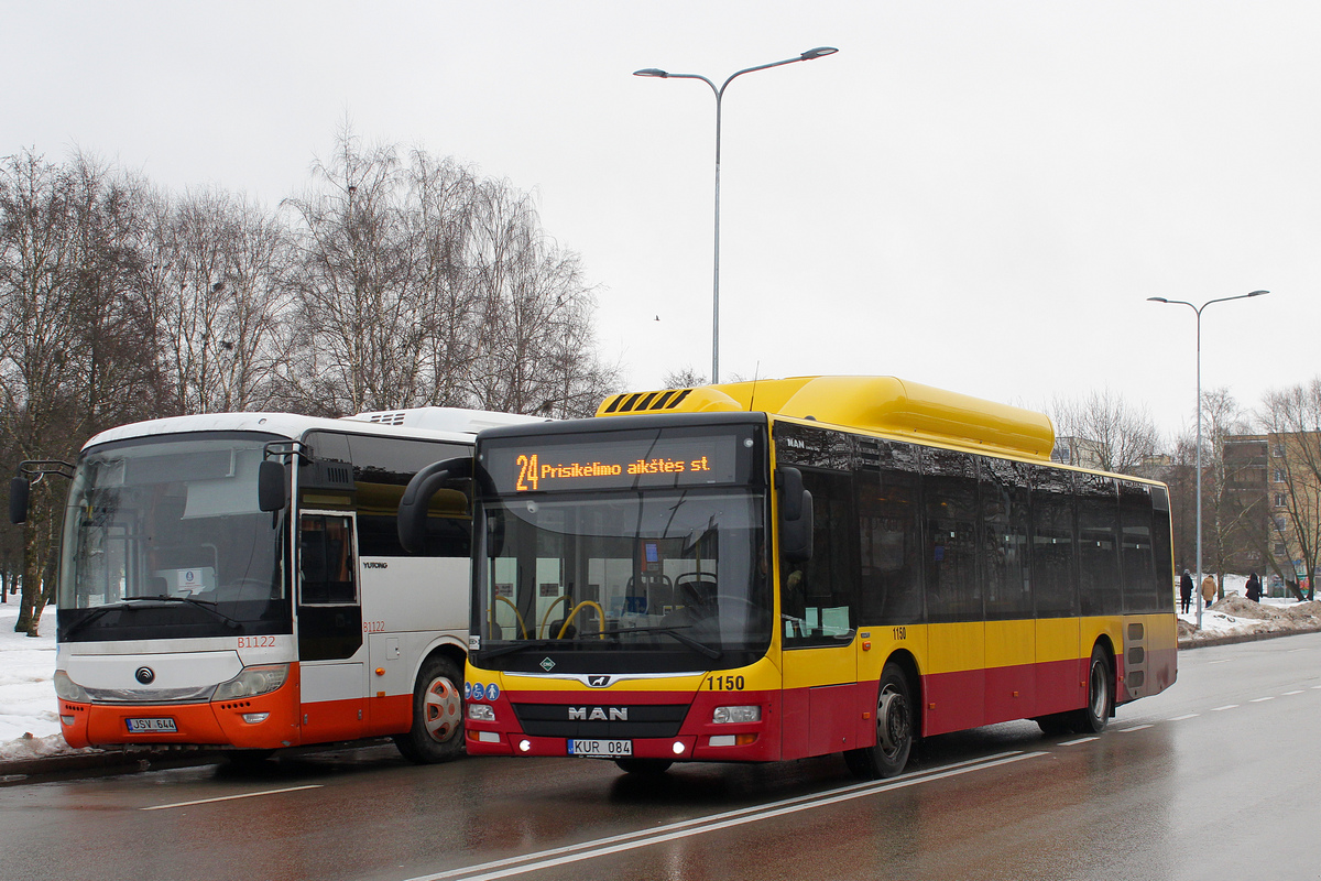 Литва, MAN A21 Lion's City NL273 CNG № 1150