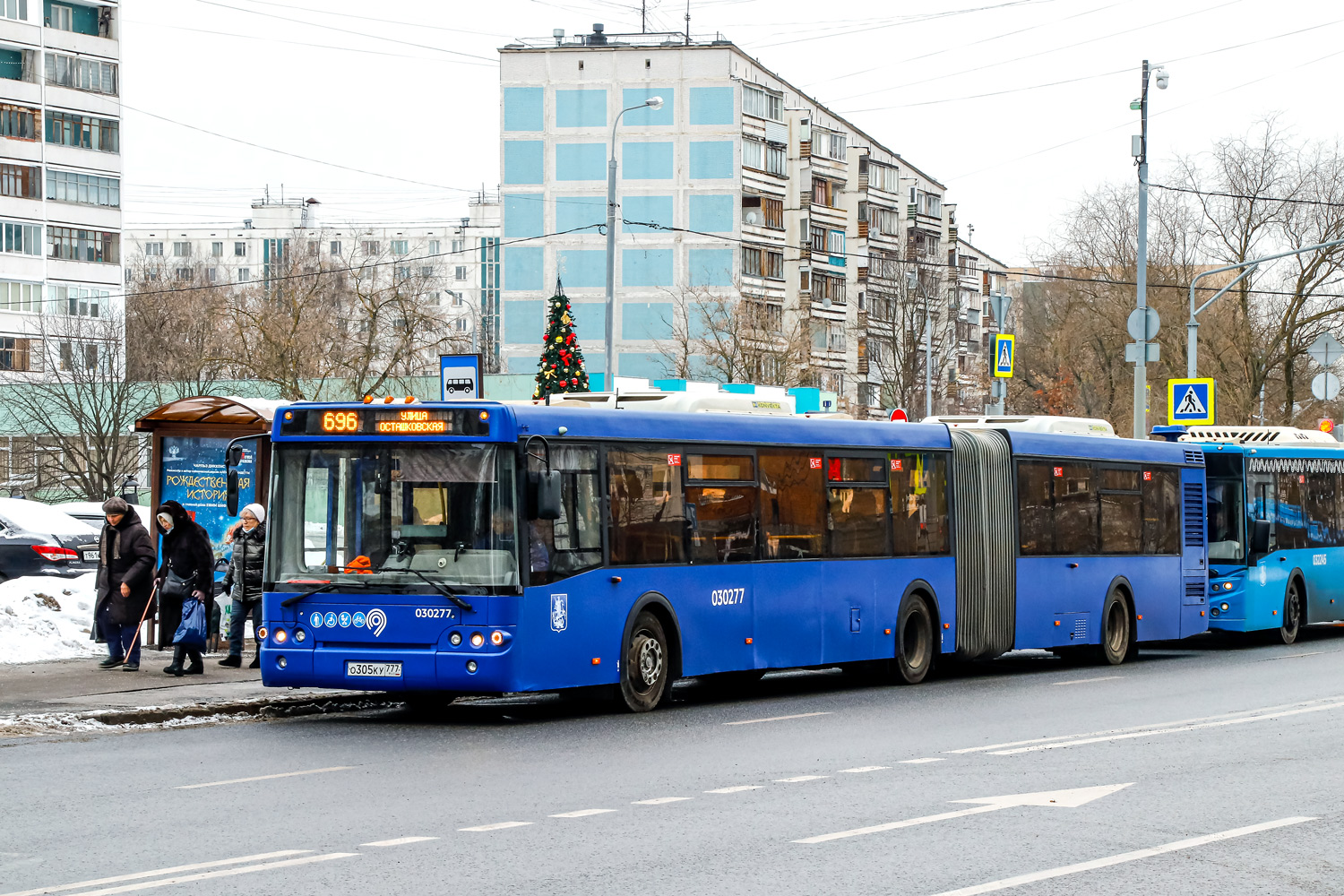 Москва, ЛиАЗ-6213.22 № 030277