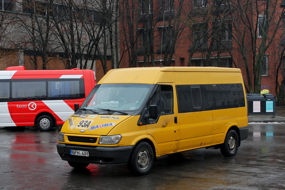 Литва, Ford Transit 125T300 № BFH 431