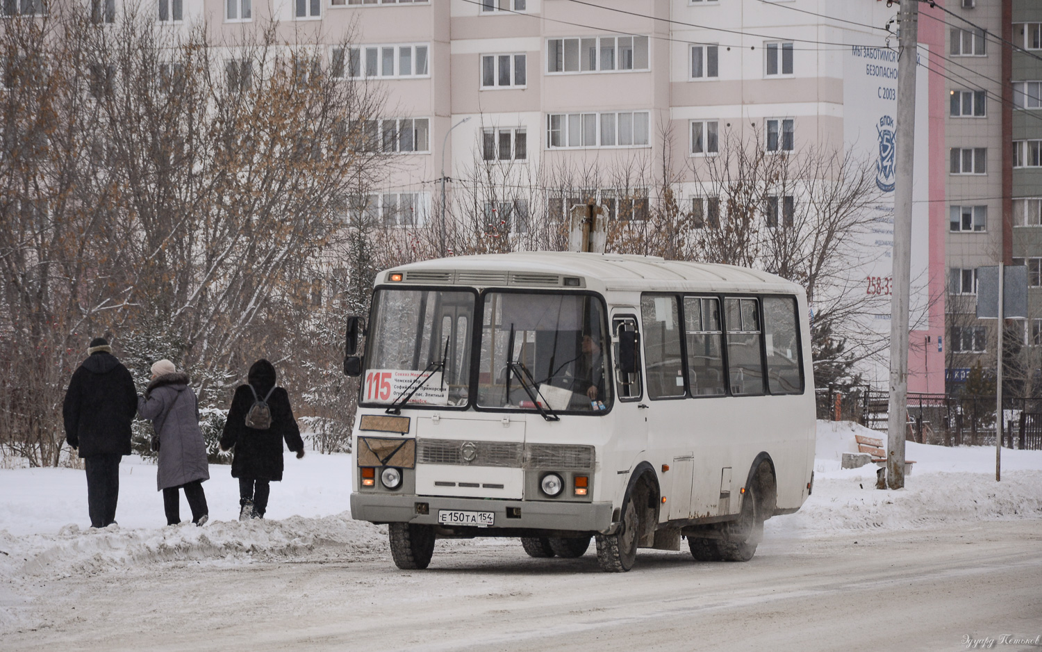 Новосибирская область, ПАЗ-32054 № Е 150 ТА 154