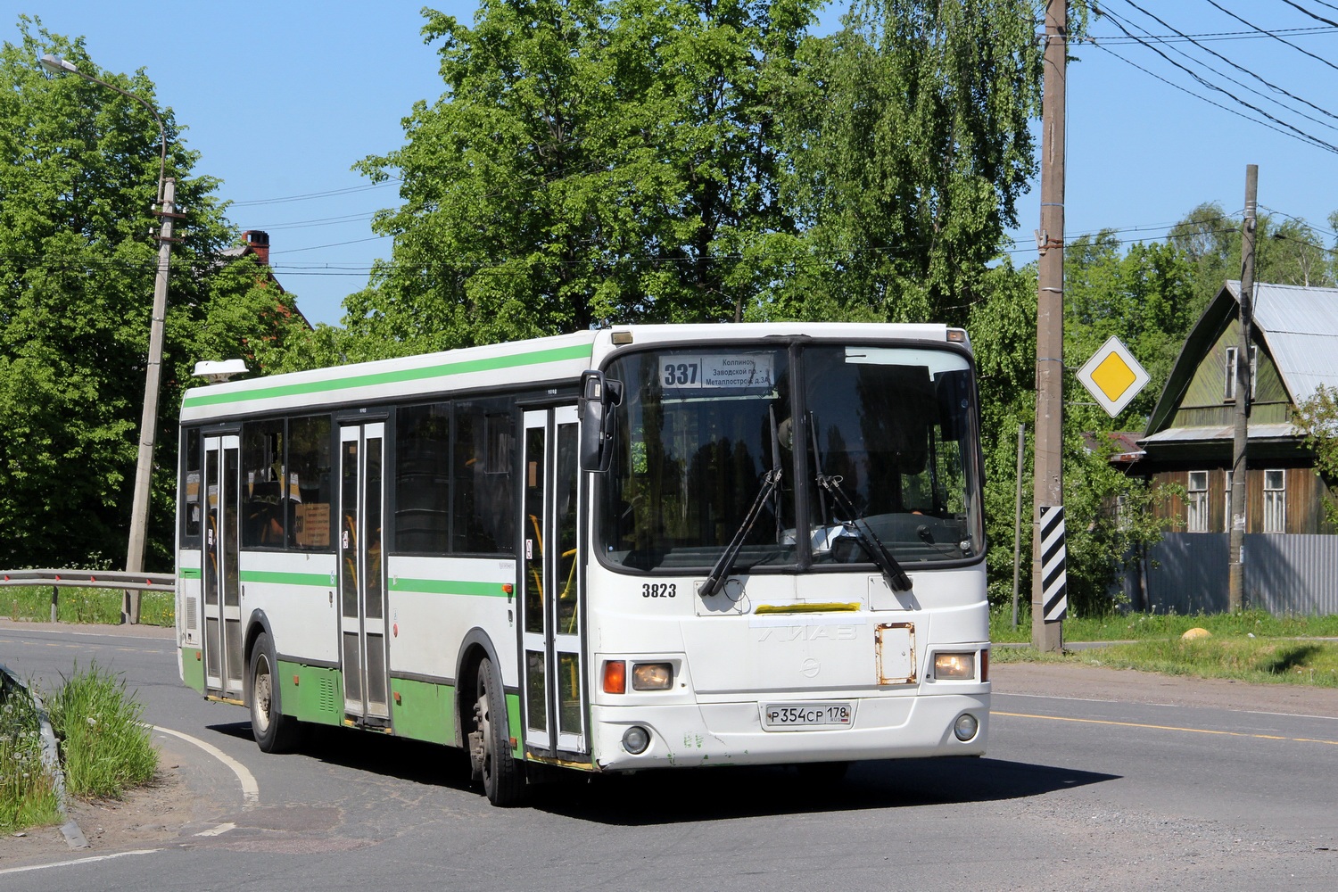 Санкт-Петербург, ЛиАЗ-5293.60 № 3823