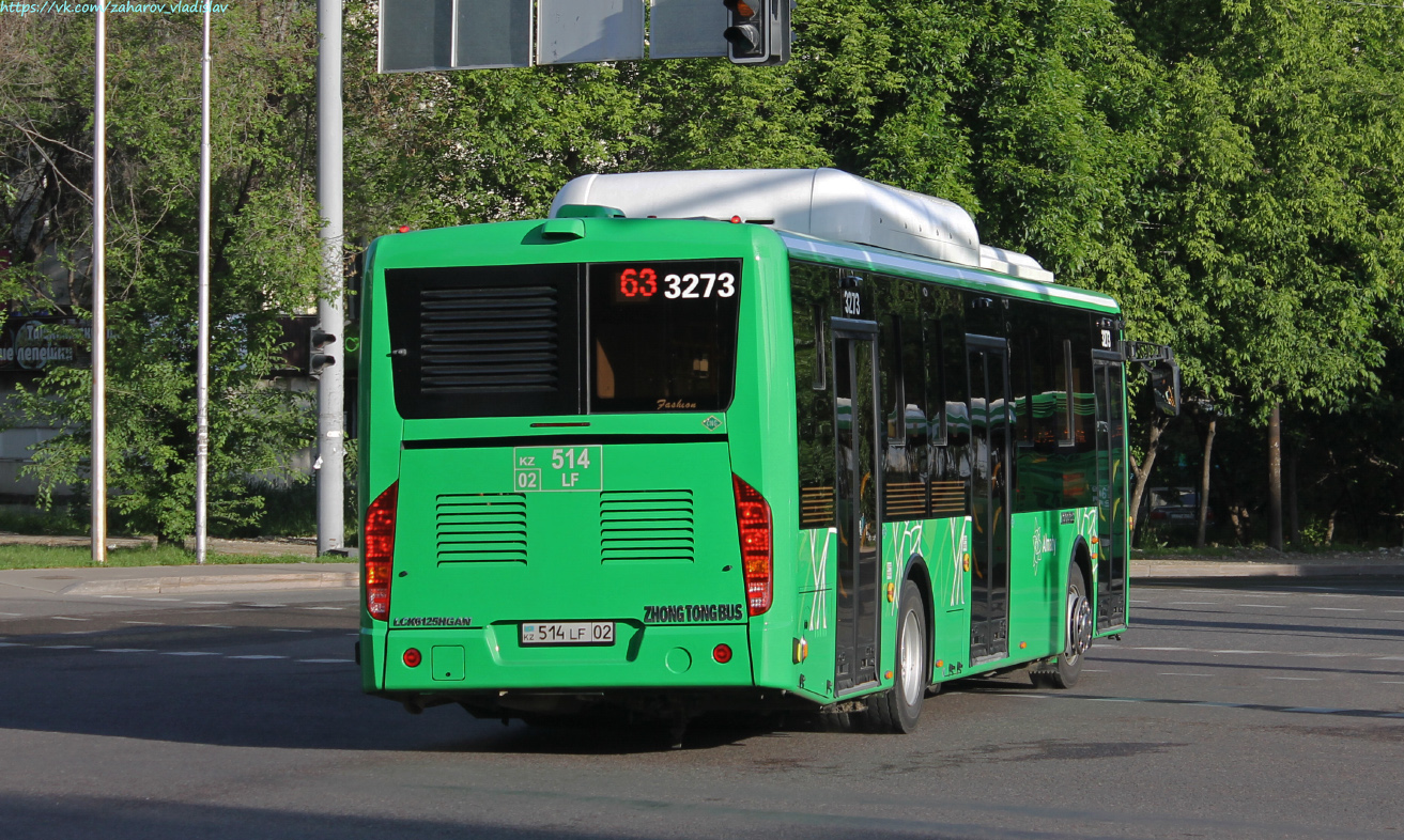 Алматы, Zhong Tong LCK6125HGAN № 3273