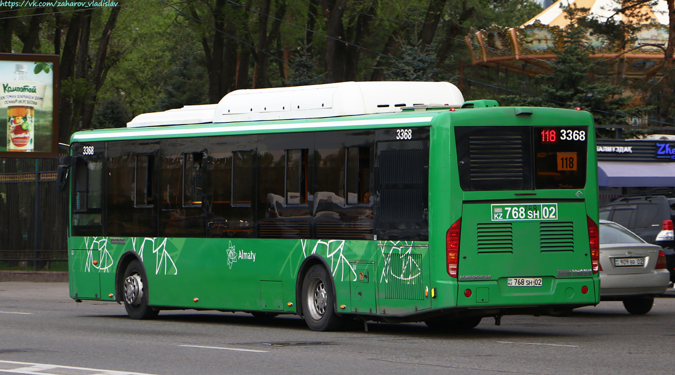 Алматы, Zhong Tong LCK6125HGAN № 3368