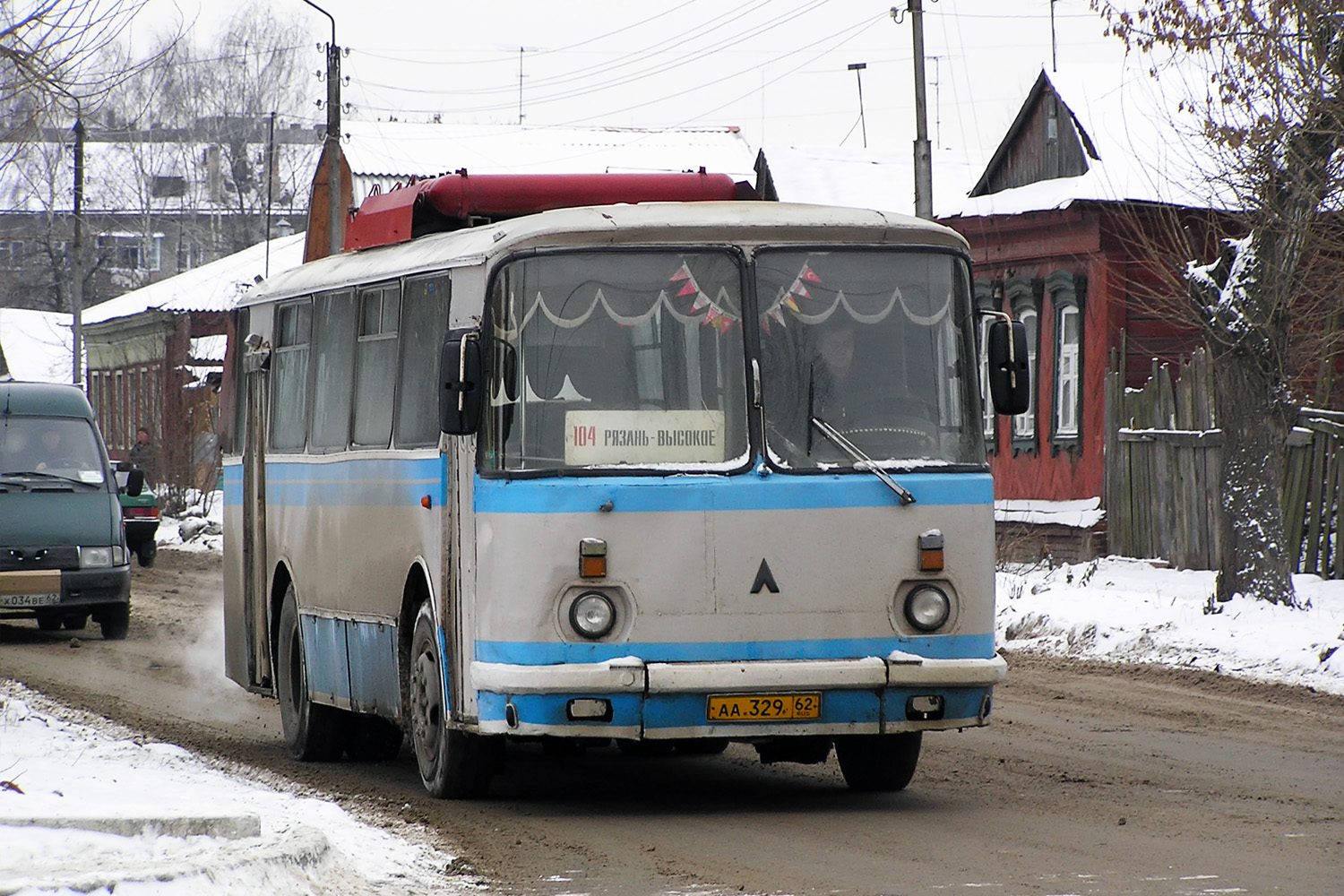 Рязанская область, ЛАЗ-695Н № АА 329 62