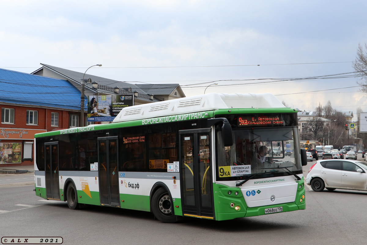 Воронежская область, ЛиАЗ-5292.67 (CNG) № Н 068 ЕЕ 136