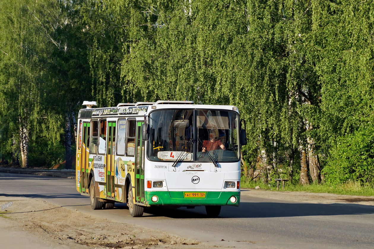 Нижегородская область, ЛиАЗ-5256.46 № АС 991 52