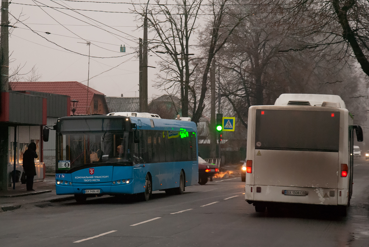 Хмельницкая область, Solaris Urbino III 12 № BX 9486 HE; Хмельницкая область, Mercedes-Benz O530 Citaro CNG № BX 1508 CB