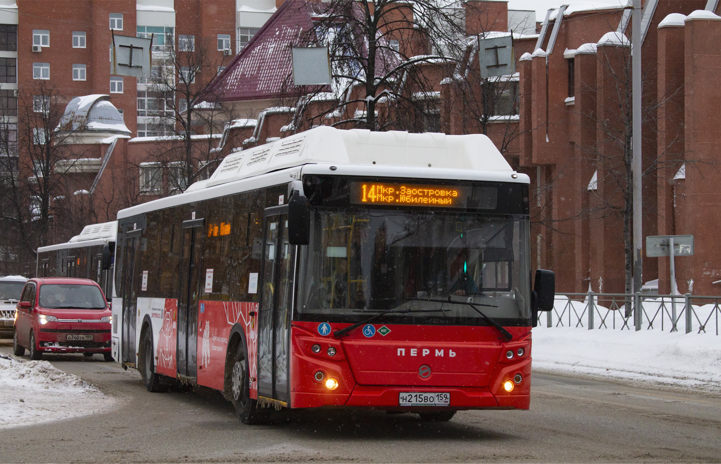 Пермский край, ЛиАЗ-5292.67 (CNG) № Н 215 ВО 159