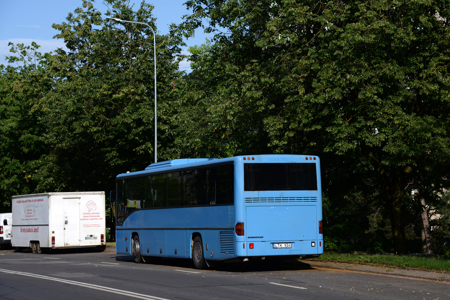 Литва, Mercedes-Benz O550 Integro № LTK 924