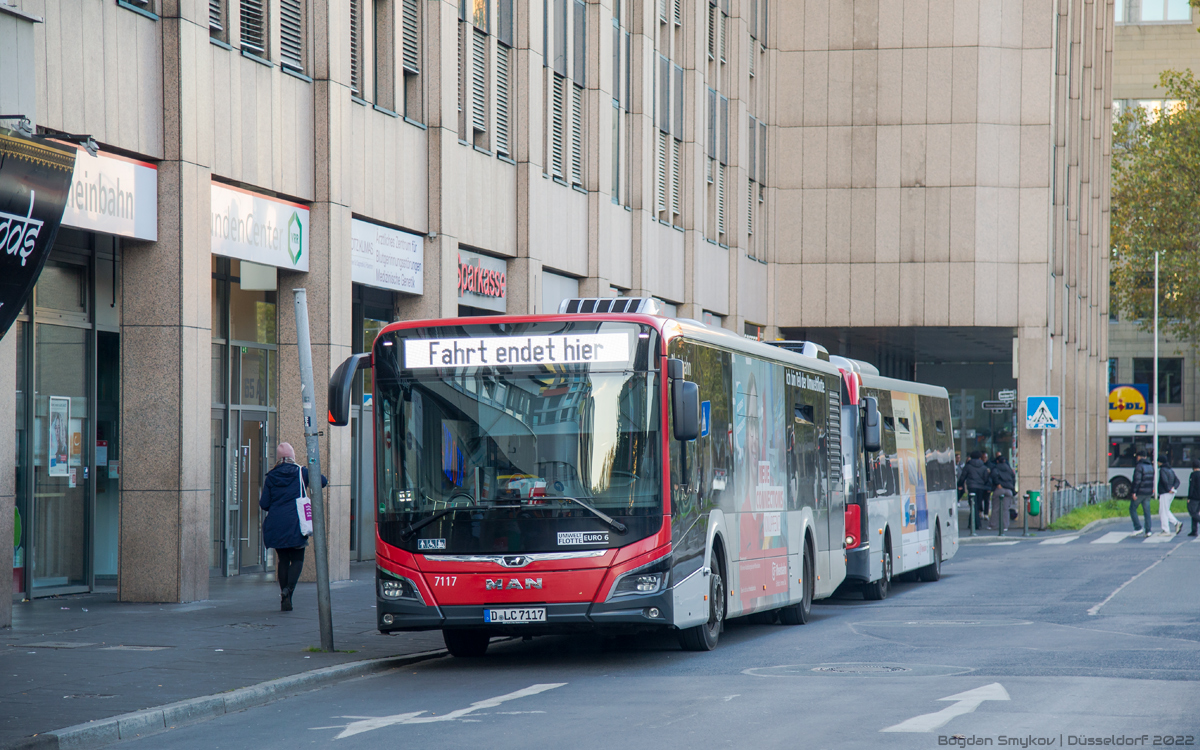 Észak-Rajna-Vesztfália, MAN 12C Lion's City 12 NL330 EfficientHybrid sz.: 7117