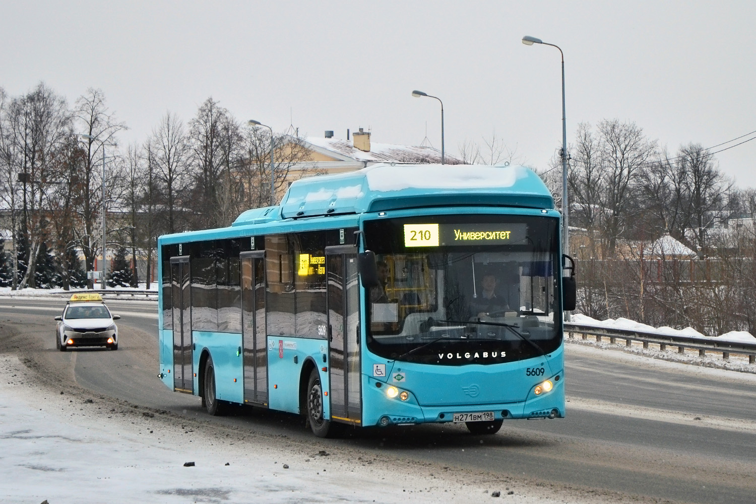 Санкт-Петербург, Volgabus-5270.G4 (CNG) № 5609