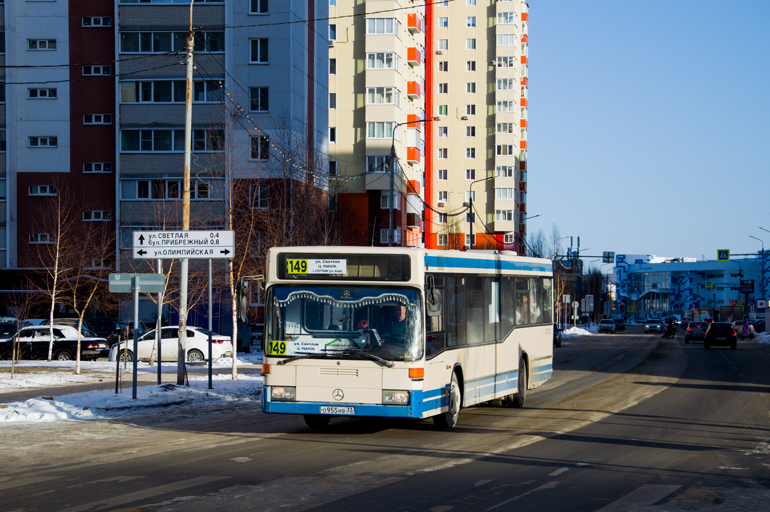 Пензенская область, Mercedes-Benz O405N2 № О 955 НВ 33