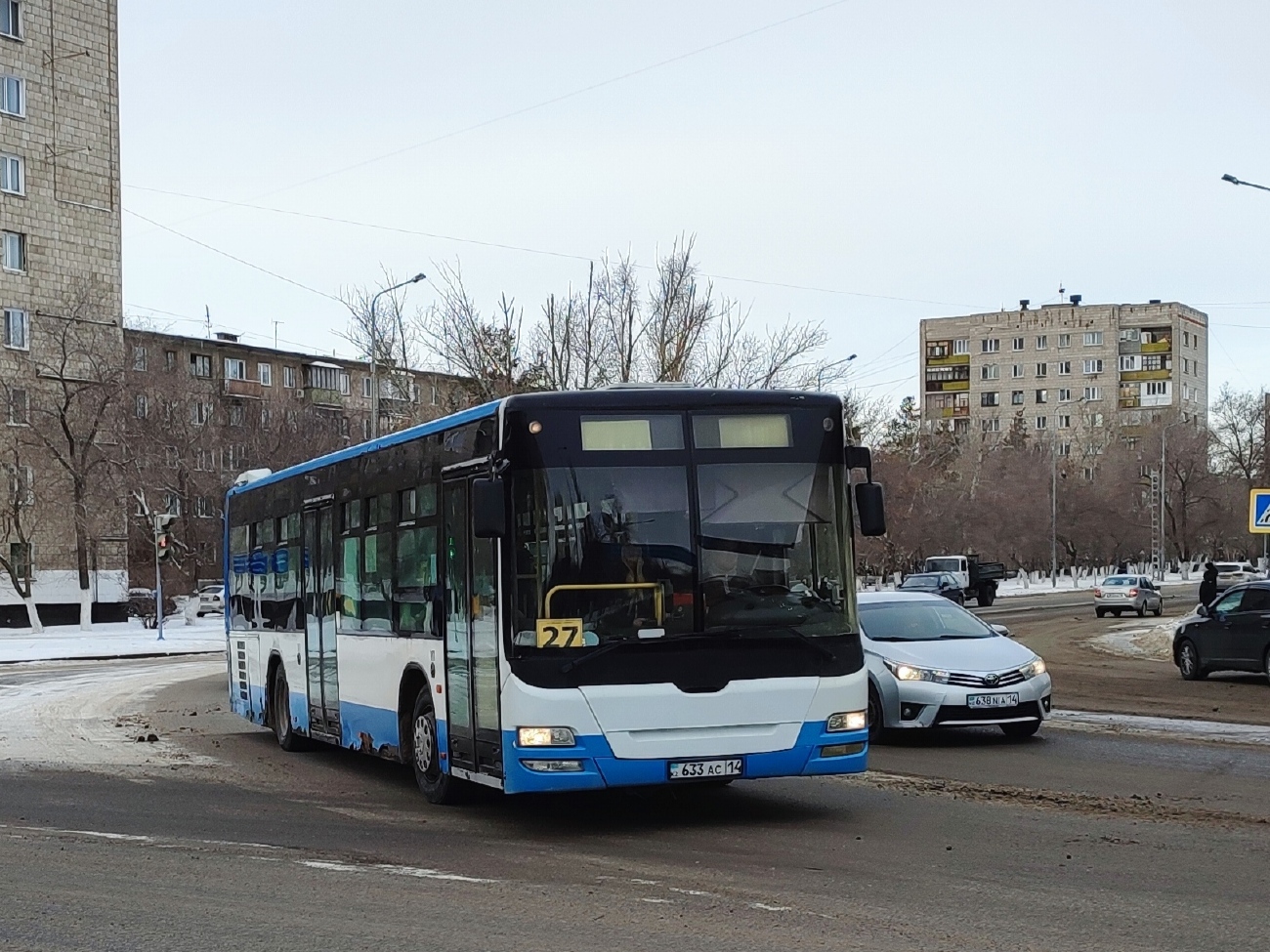 Павлодарская область, Huang Hai DD6129S31 № 633 AC 14