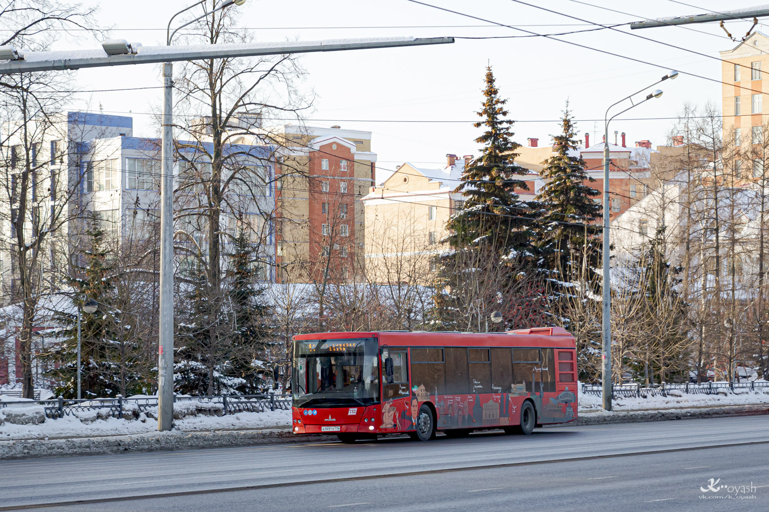 Татарстан, МАЗ-203.069 № 732 Татарстан, МАЗ-203.069 № 732