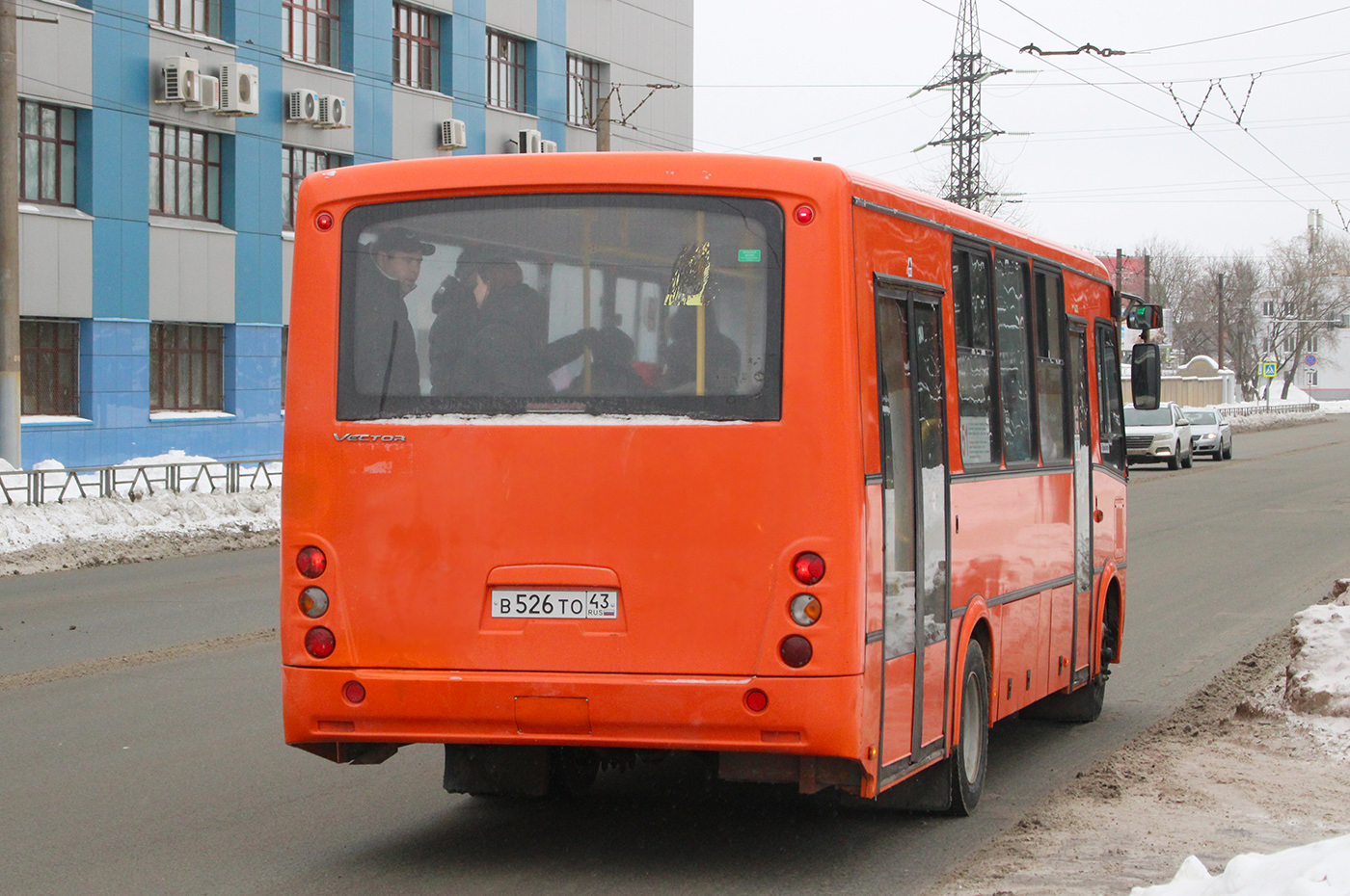 Кировская область, ПАЗ-320414-05 "Вектор" (1-2) № В 526 ТО 43