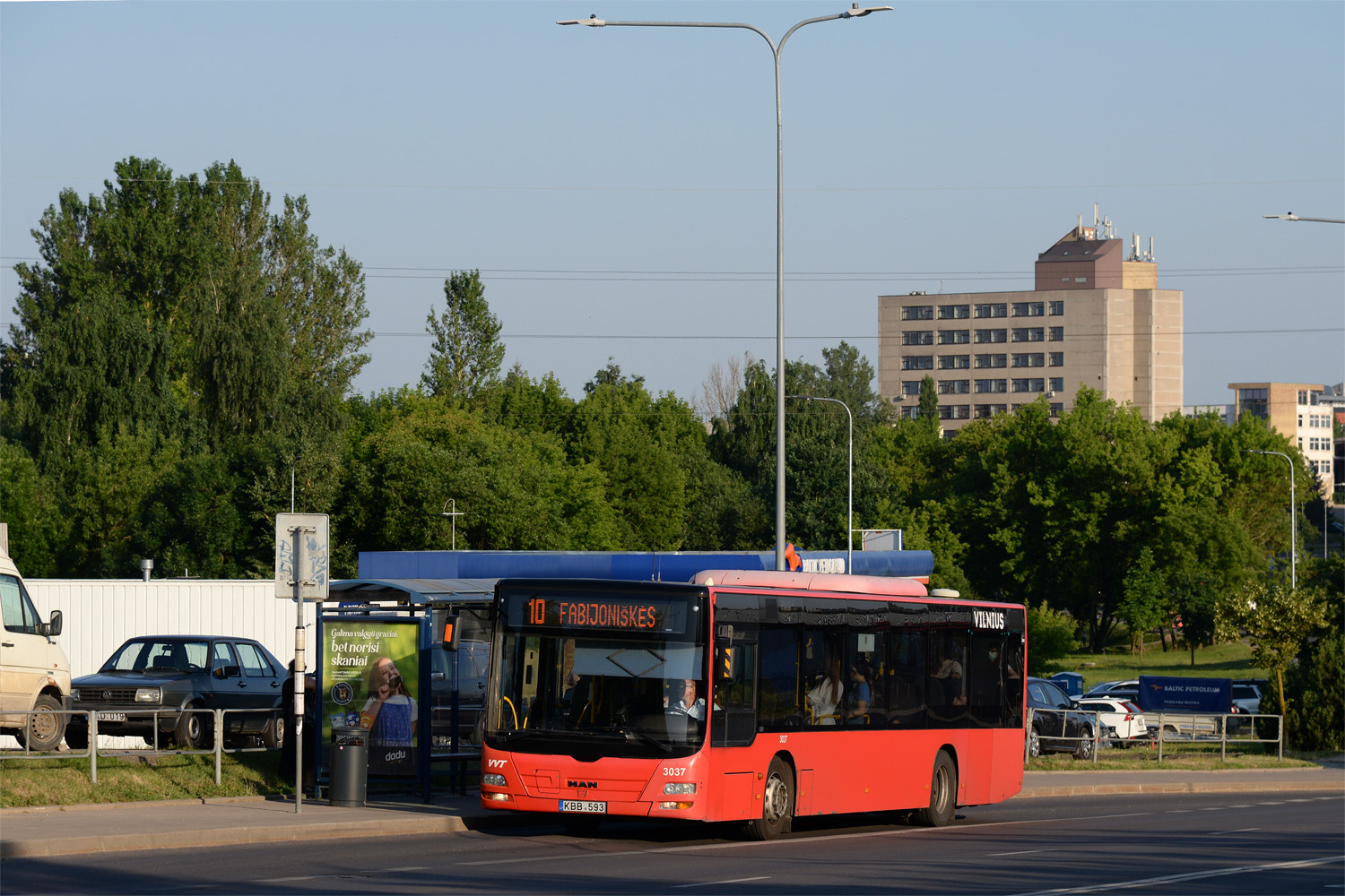 Литва, MAN A21 Lion's City NL273 № 3037