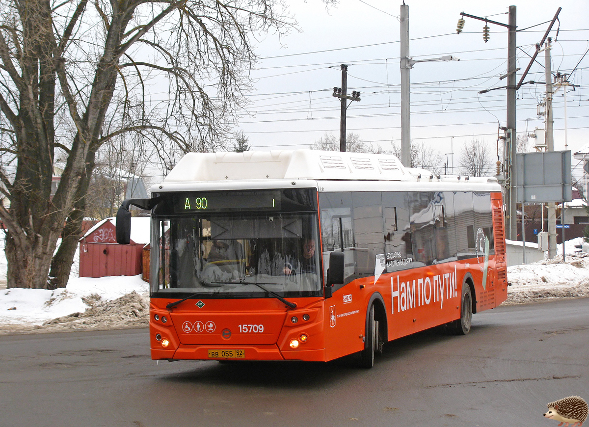 Nizhegorodskaya region, LiAZ-5292.67 (CNG) č. 15709