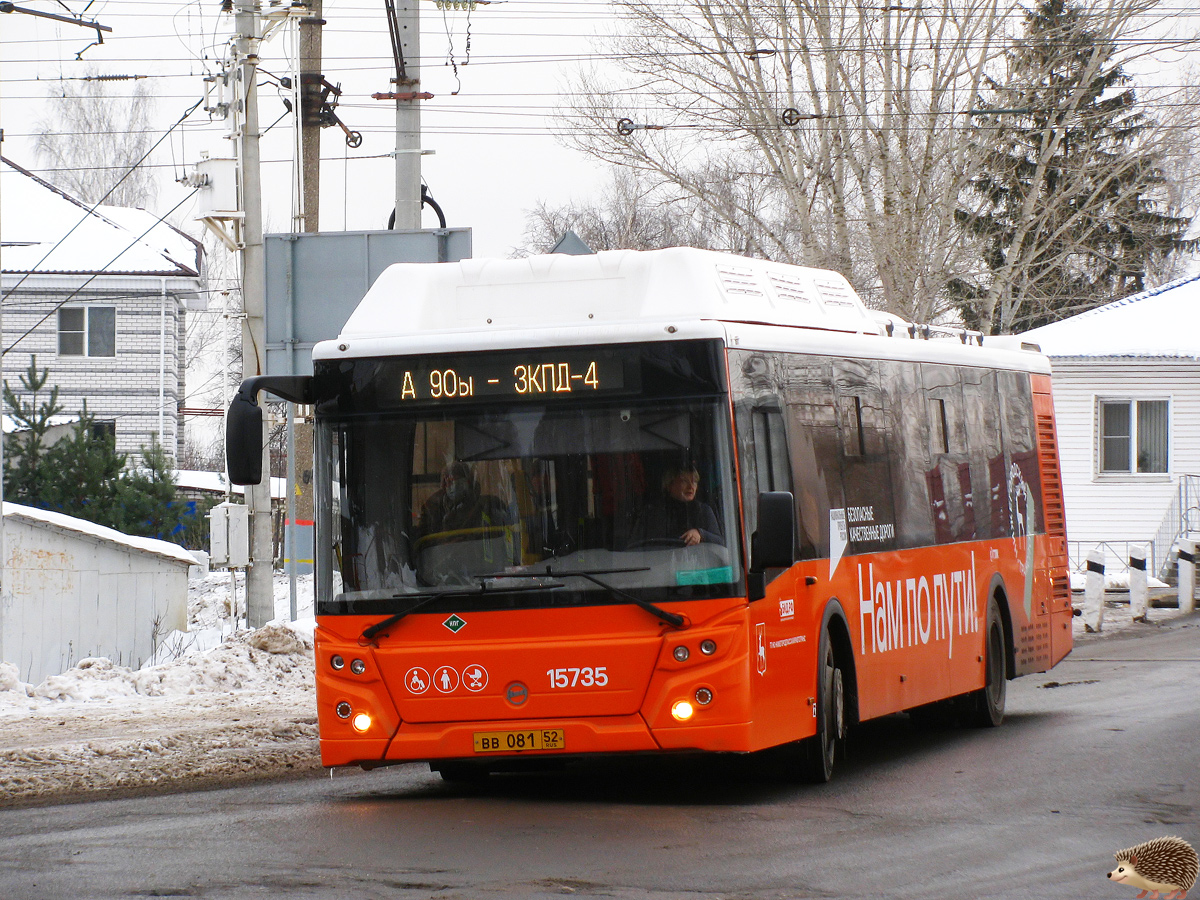 Нижегородская область, ЛиАЗ-5292.67 (CNG) № 15735