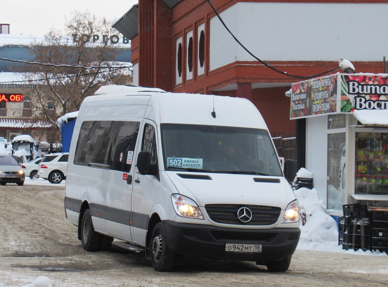 Удмуртия, Луидор-22360C (MB Sprinter) № О 942 МТ 18