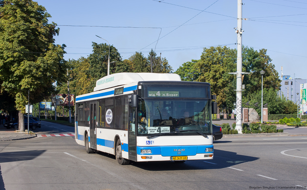 Днепропетровская область, MAN A20 NÜ313 CNG № AE 2639 AB