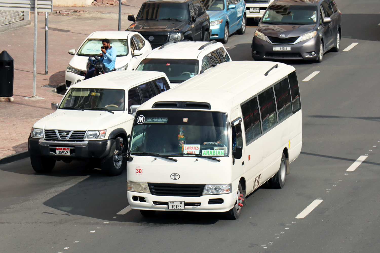 ОАЭ, Toyota Coaster B50 № 30