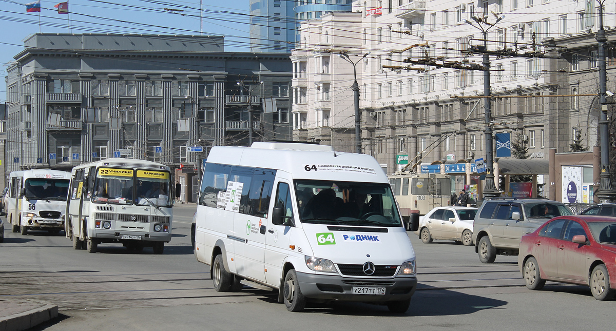 Челябинская область, Луидор-223237 (MB Sprinter Classic) № У 217 ТТ 174