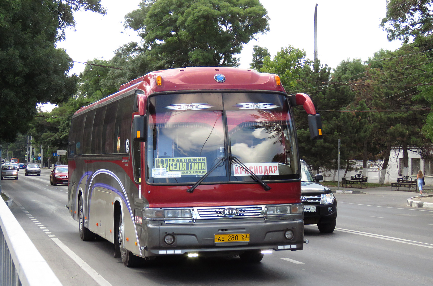 Краснодарский край, Kia Granbird № АЕ 280 23 Краснодарский край, Kia Granbird № АЕ 280 23