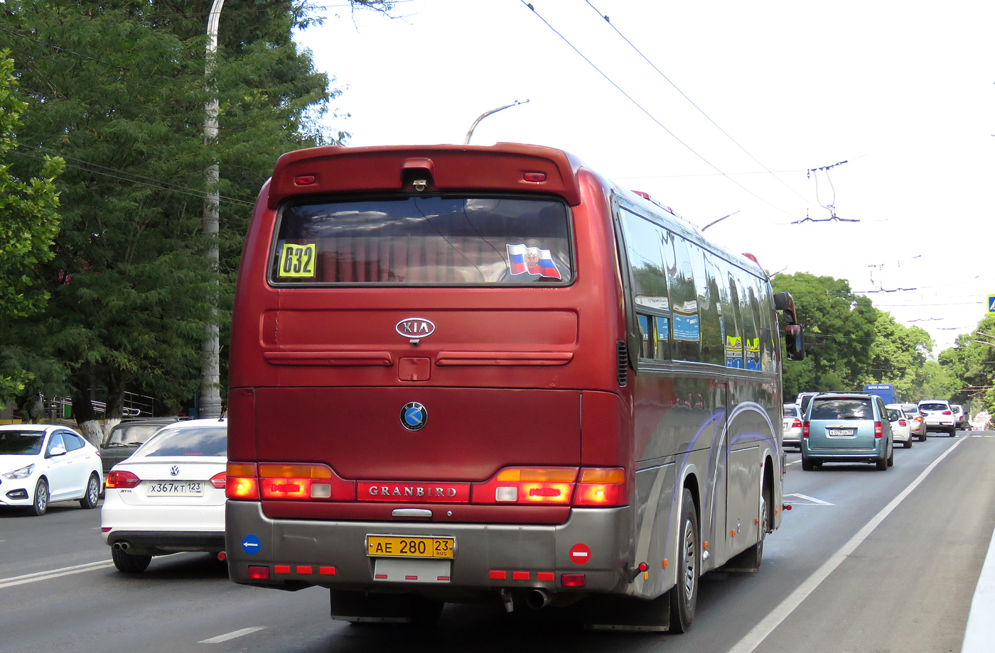 Краснодарский край, Kia Granbird № АЕ 280 23 Краснодарский край, Kia Granbird № АЕ 280 23
