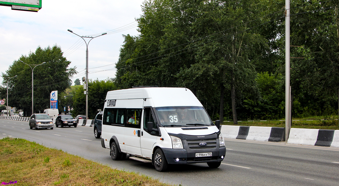 Obwód nowosybirski, Nizhegorodets-222709  (Ford Transit) Nr С 196 КХ 154