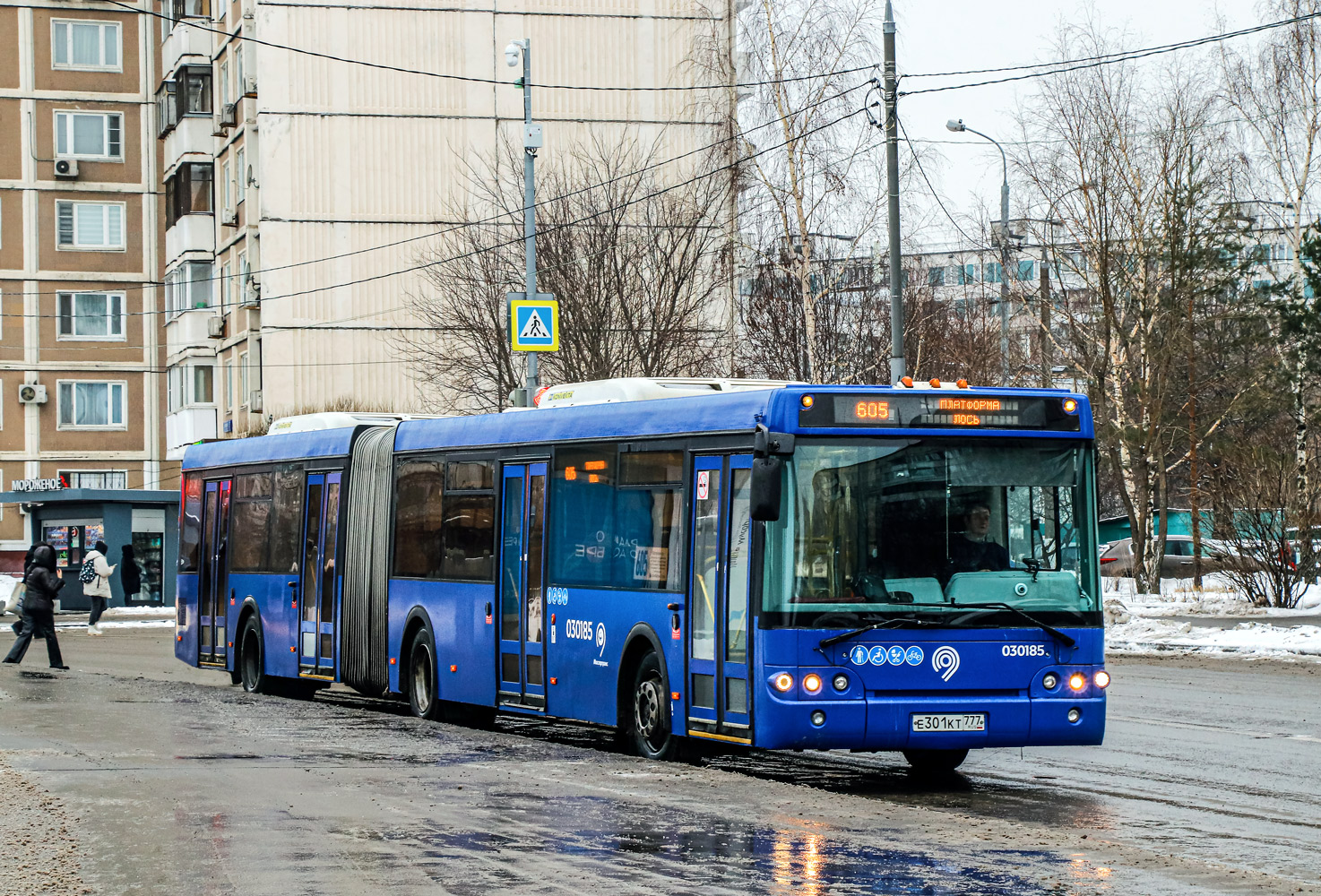 Москва, ЛиАЗ-6213.22 № 030185