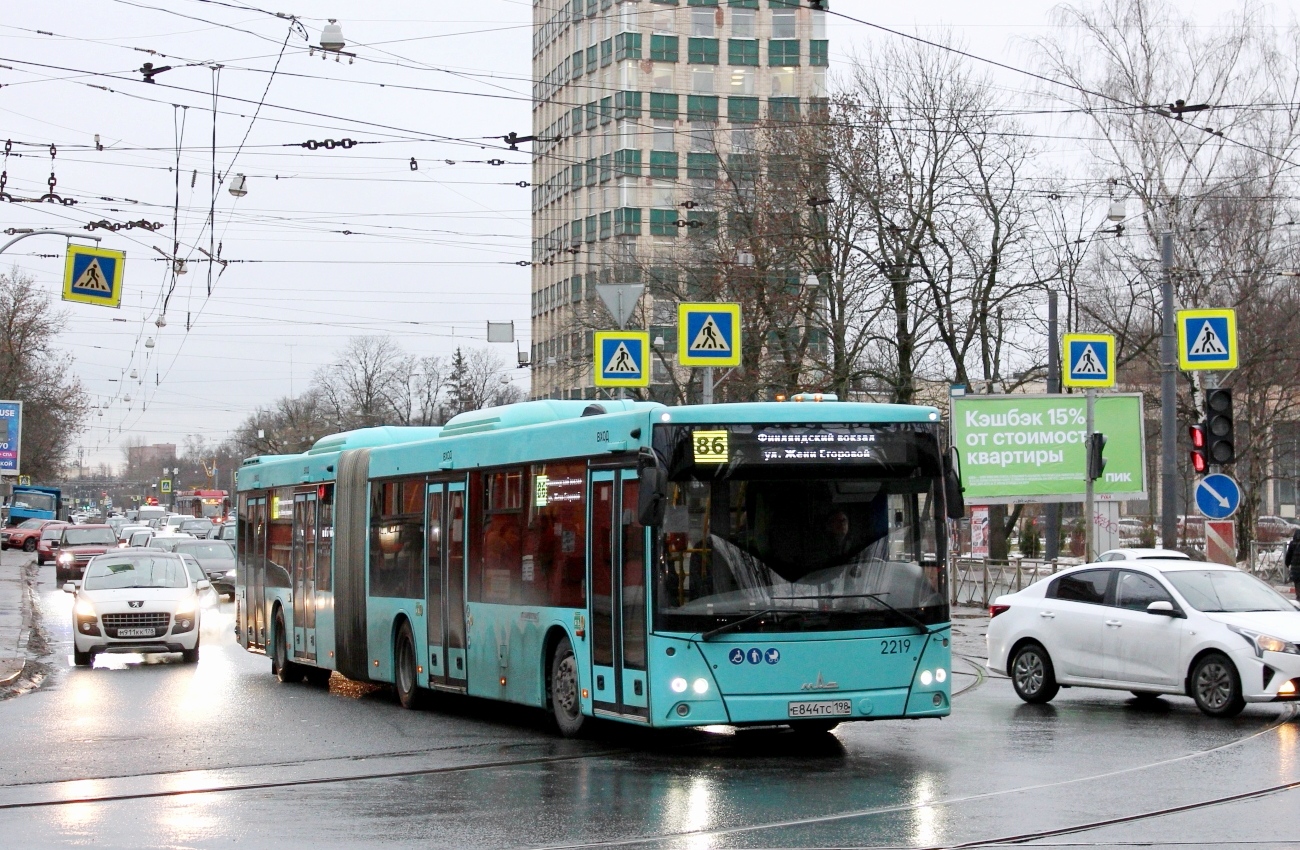 Санкт-Петербург, МАЗ-216.066 № 2219