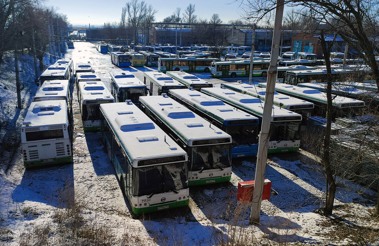 Rostov region, LiAZ-6213.21 # 461; Rostov region, LiAZ-5292.21 # 711; Rostov region — Bus depots