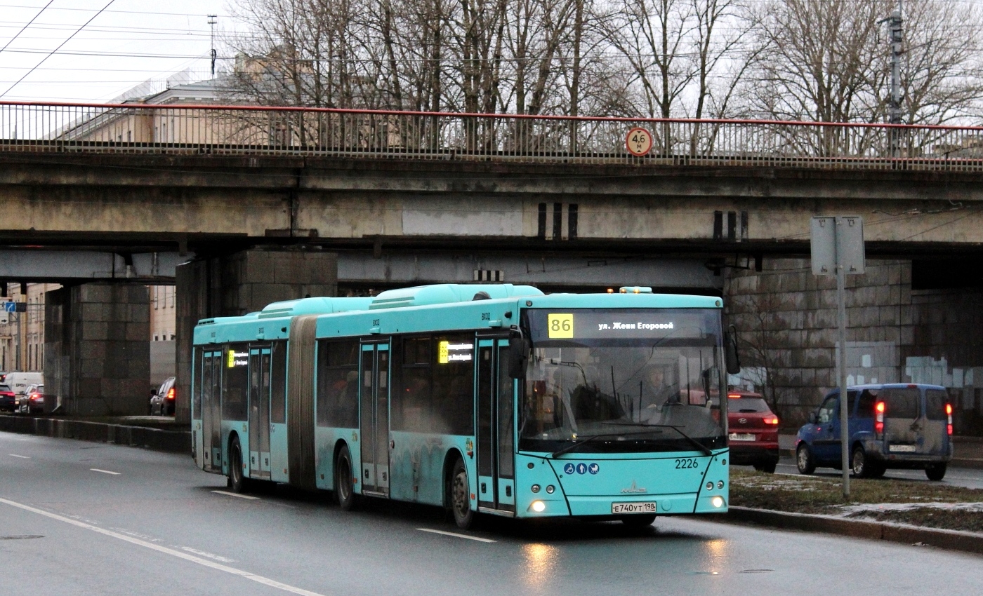 Санкт-Петербург, МАЗ-216.066 № 2226