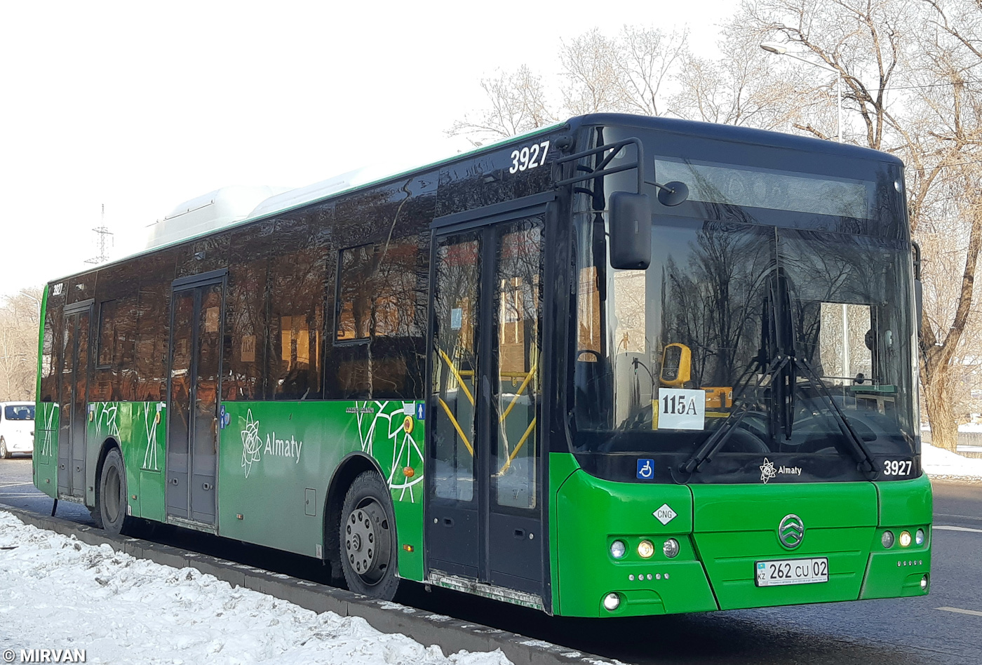 Алматы, Golden Dragon XML6125CN (Hyundai Trans Auto) № 3927