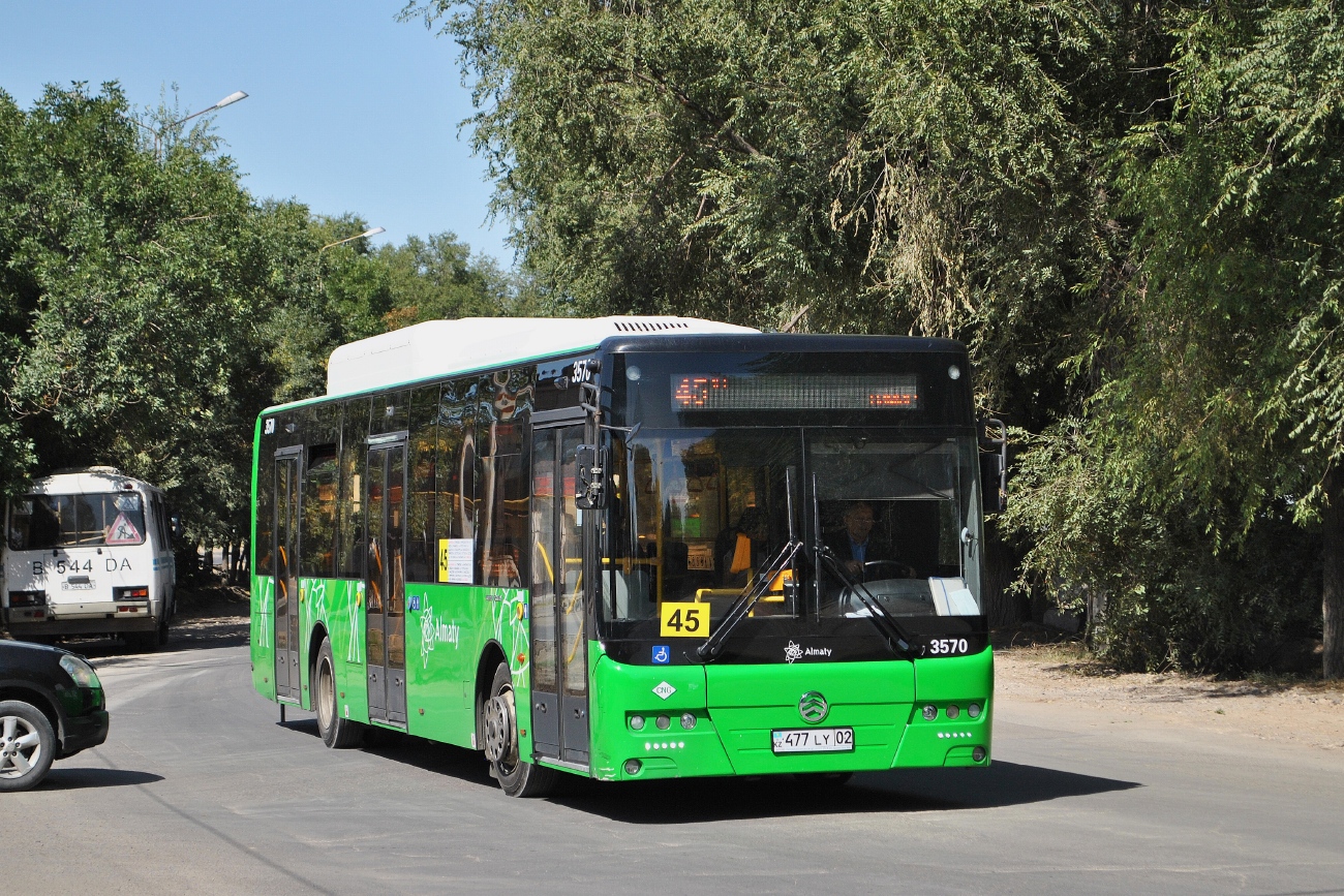 Алматы, Golden Dragon XML6125CN (Hyundai Trans Auto) № 3570