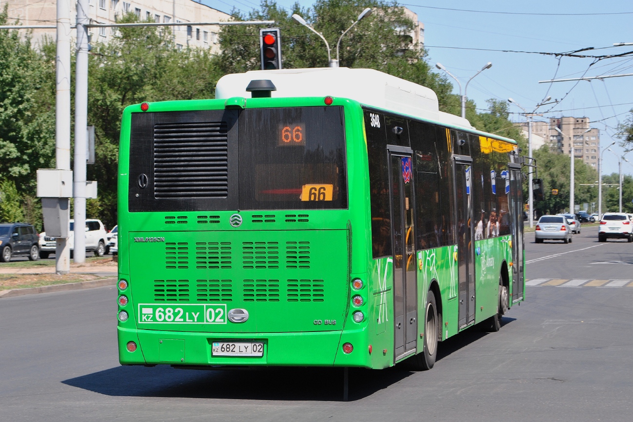 Алматы, Golden Dragon XML6125CN (Hyundai Trans Auto) № 3648