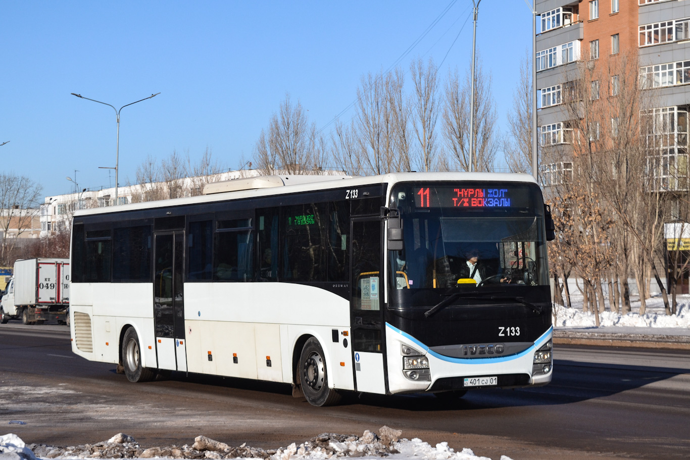Астана, IVECO Crossway LINE 13M (СарыаркаАвтоПром) № Z133