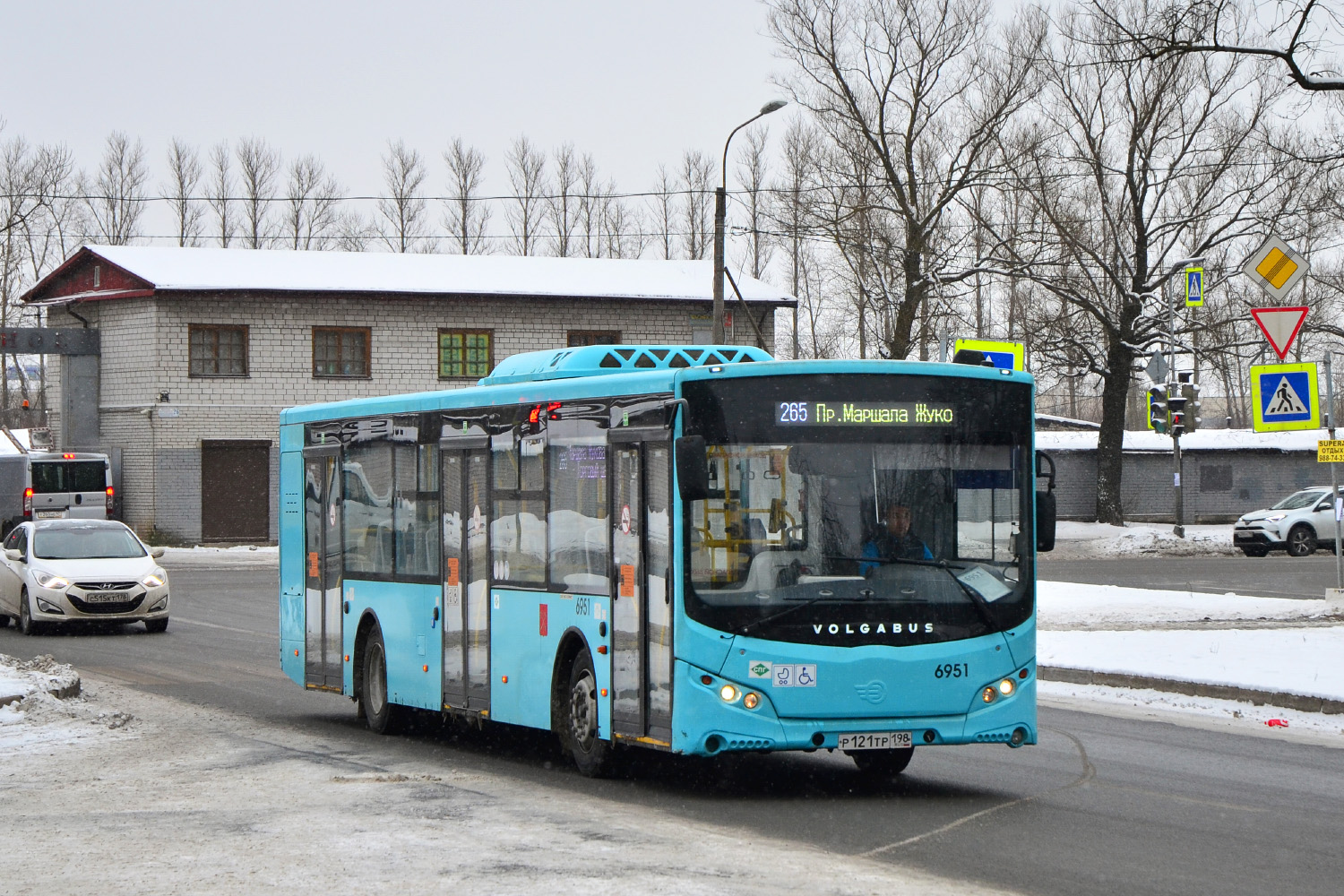 Санкт-Петербург, Volgabus-5270.G4 (LNG) № 6951