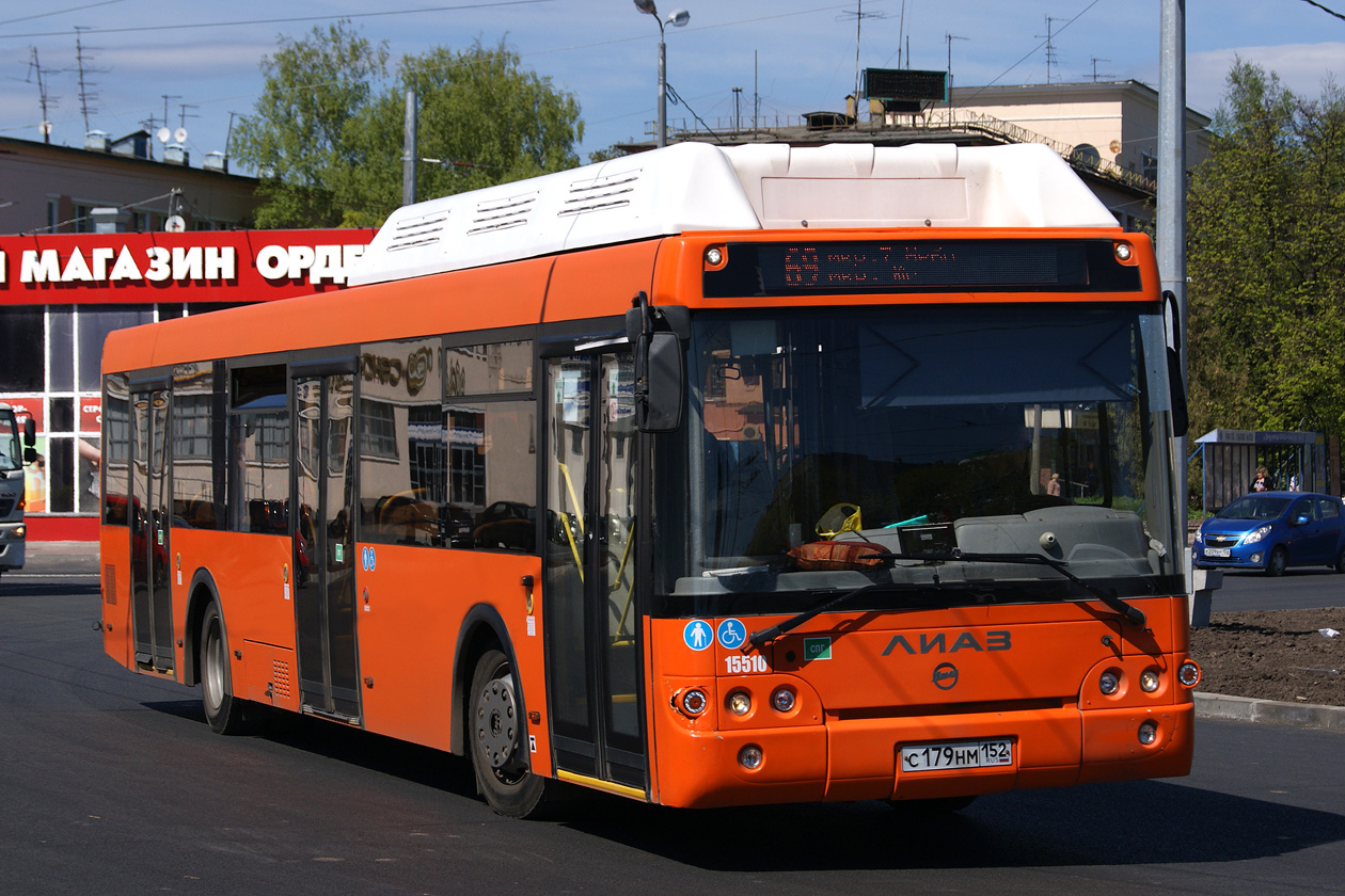 Нижегородская область, ЛиАЗ-5292.67 (CNG) № 15510