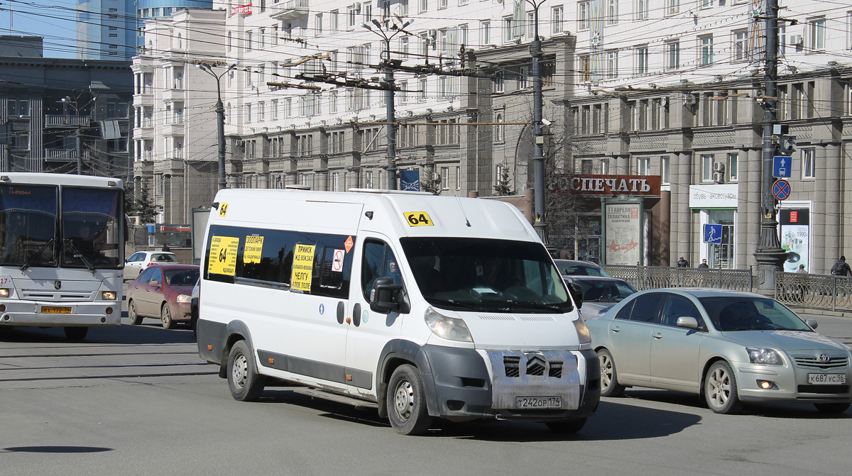 Chelyabinsk region, Nizhegorodets-2227W (Citroёn Jumper) № Т 242 ОР 174