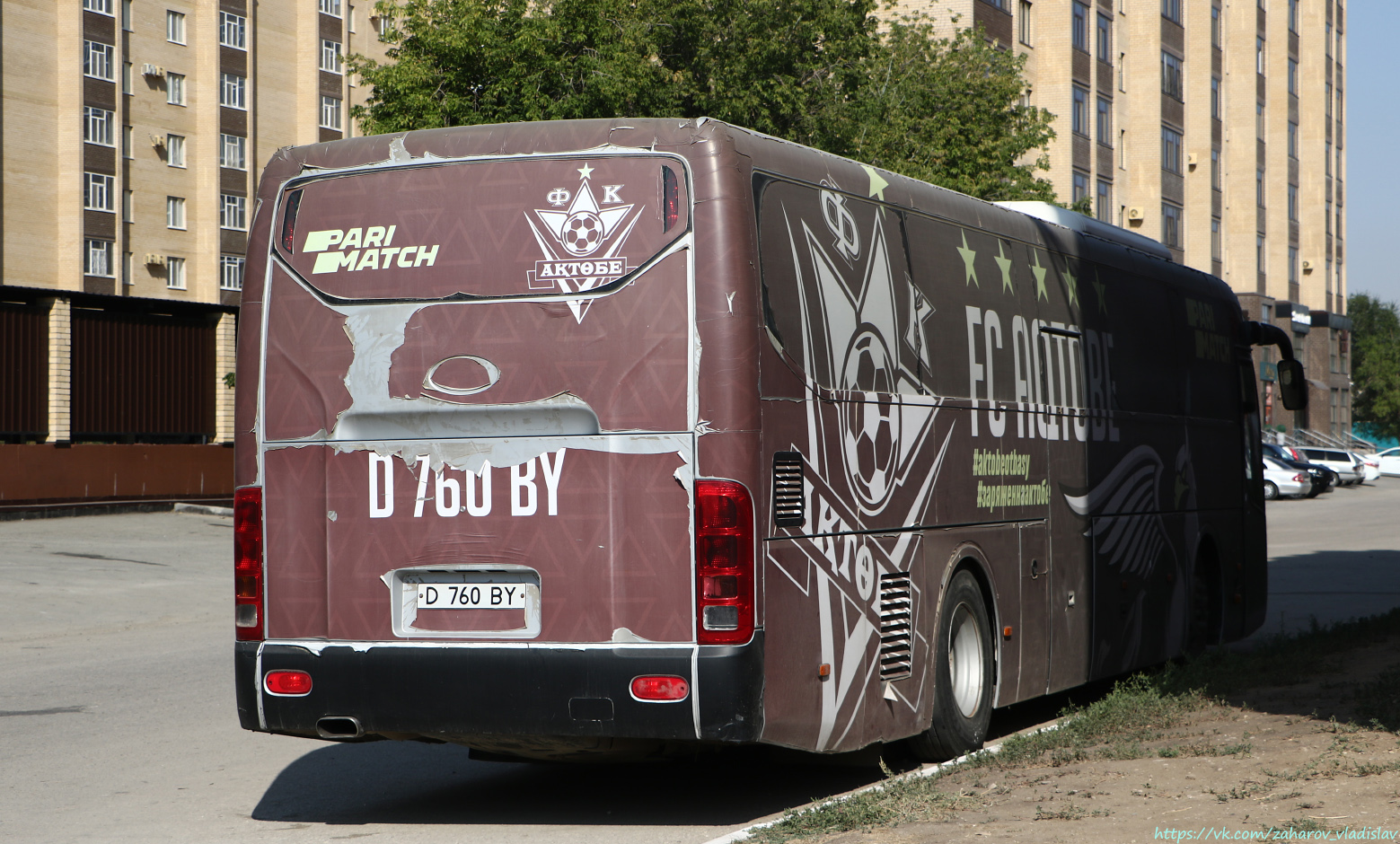 Актюбинская область, Hyundai Universe (все) № D 760 BY