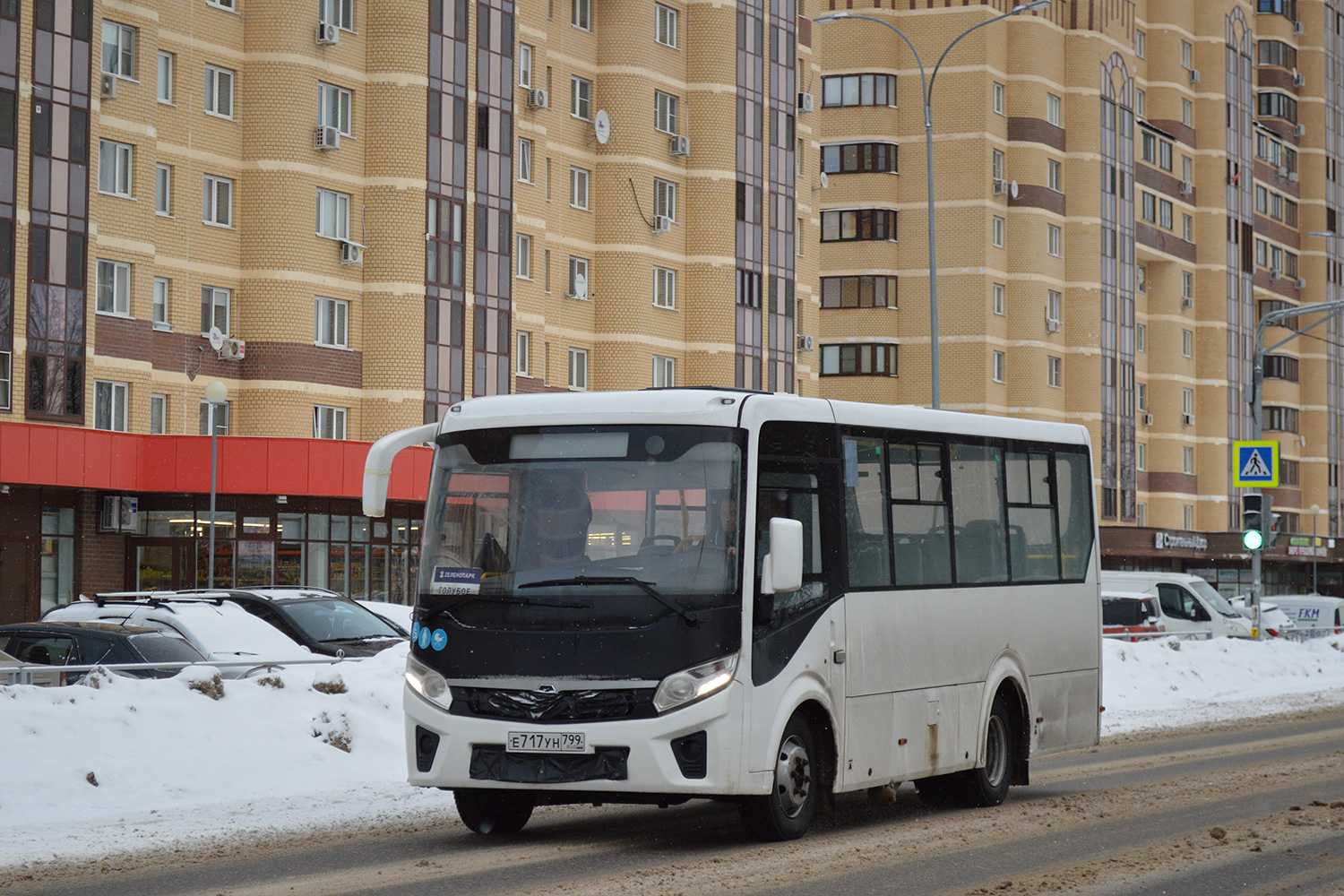 Москва, ПАЗ-320435-04 "Vector Next" № Е 717 УН 799