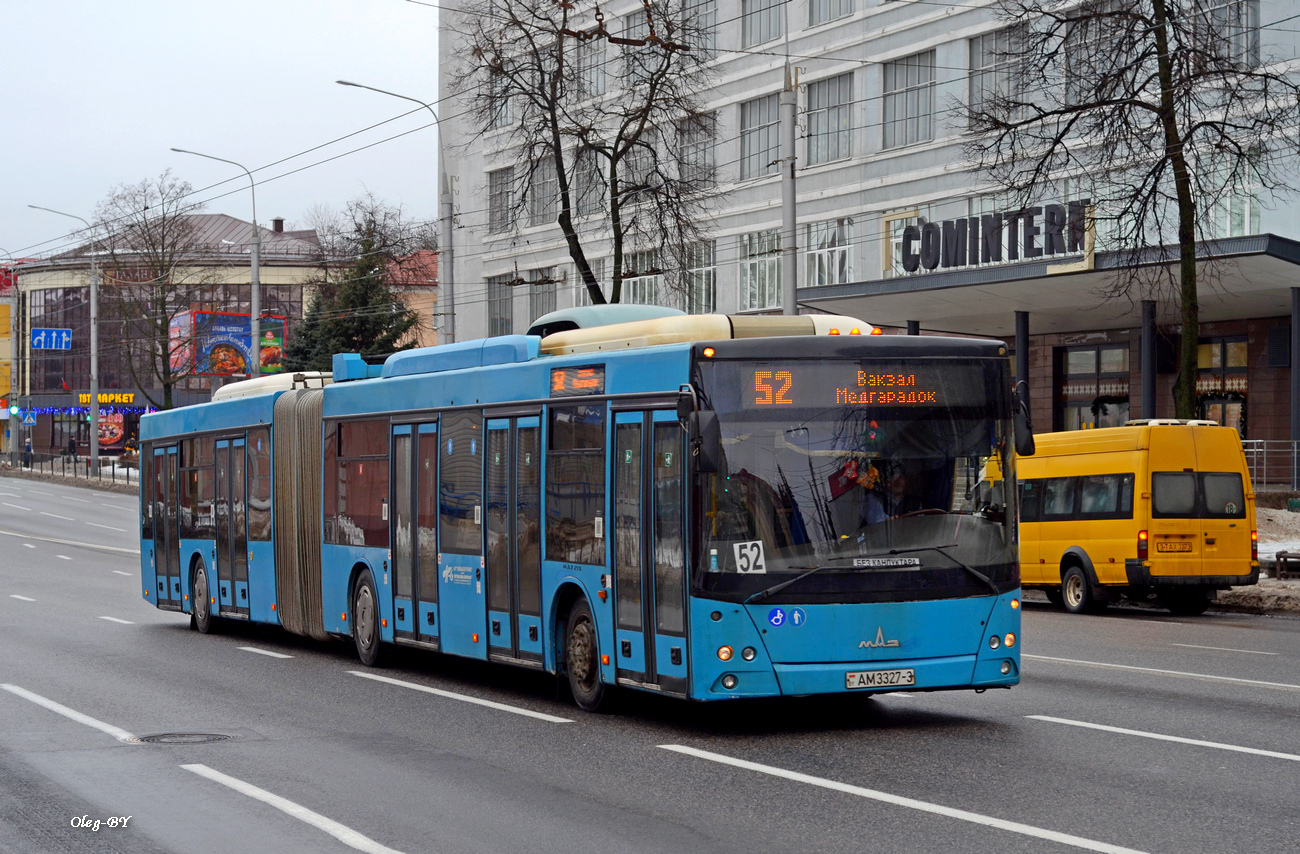 Gomel region, MAZ-215.067 č. 26115